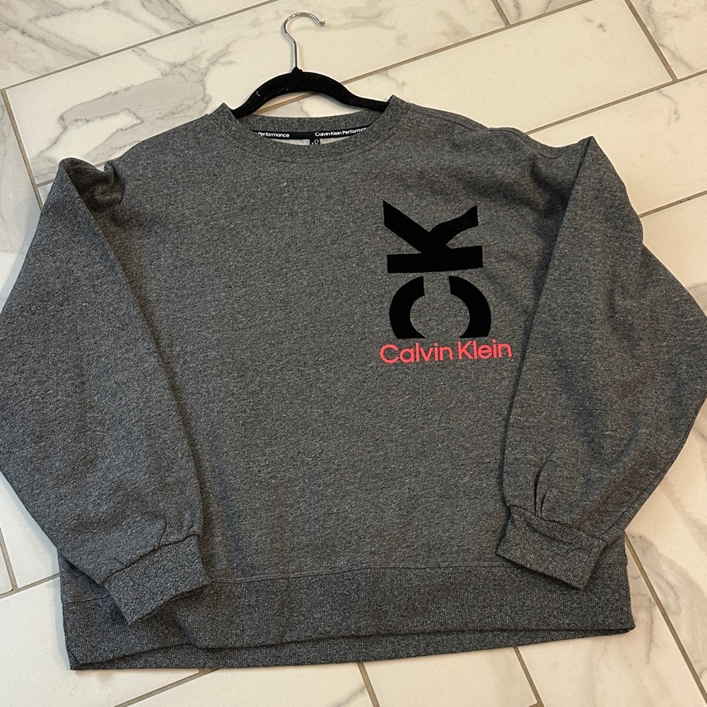 Calvin Klein Gray Sweatshirt